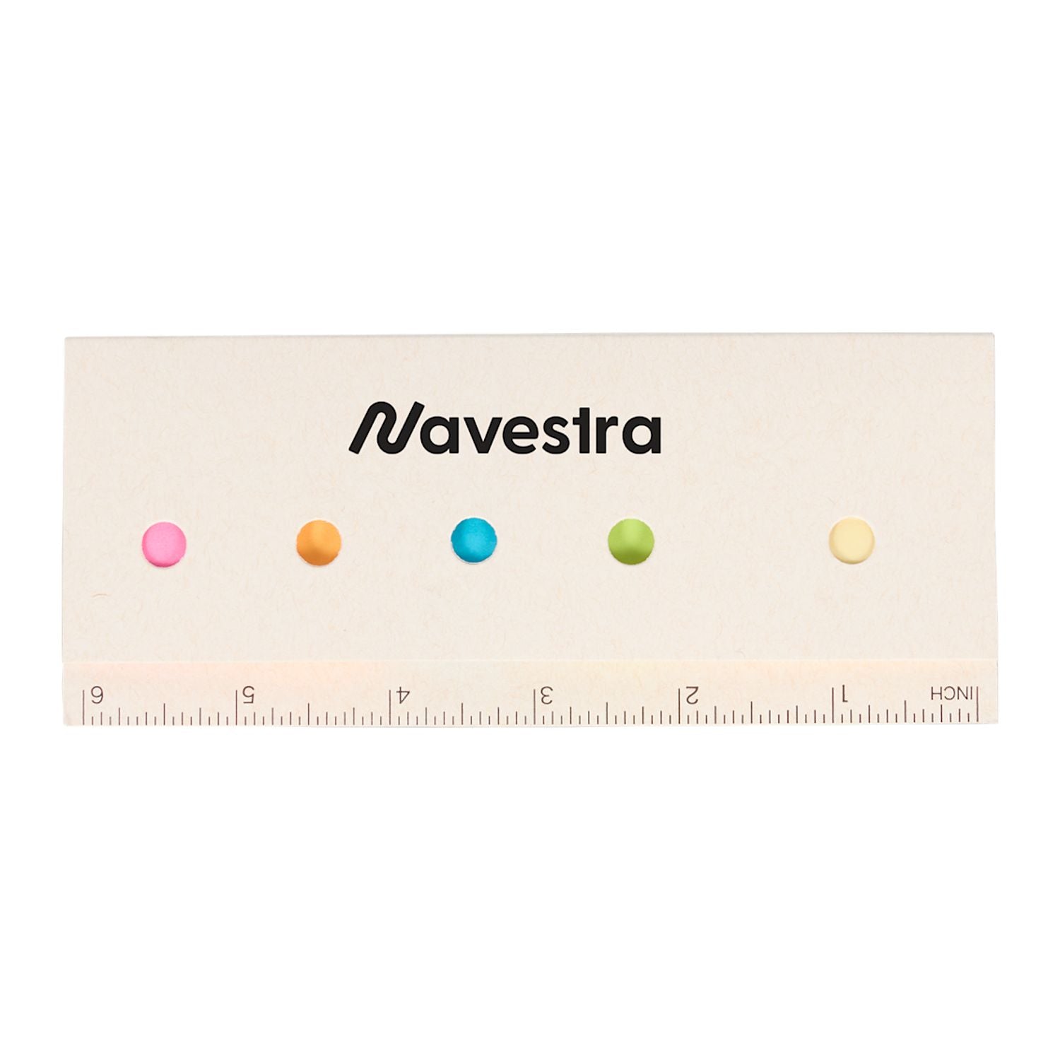 Recycled Milk Carton Sticky Notes & Ruler Pad