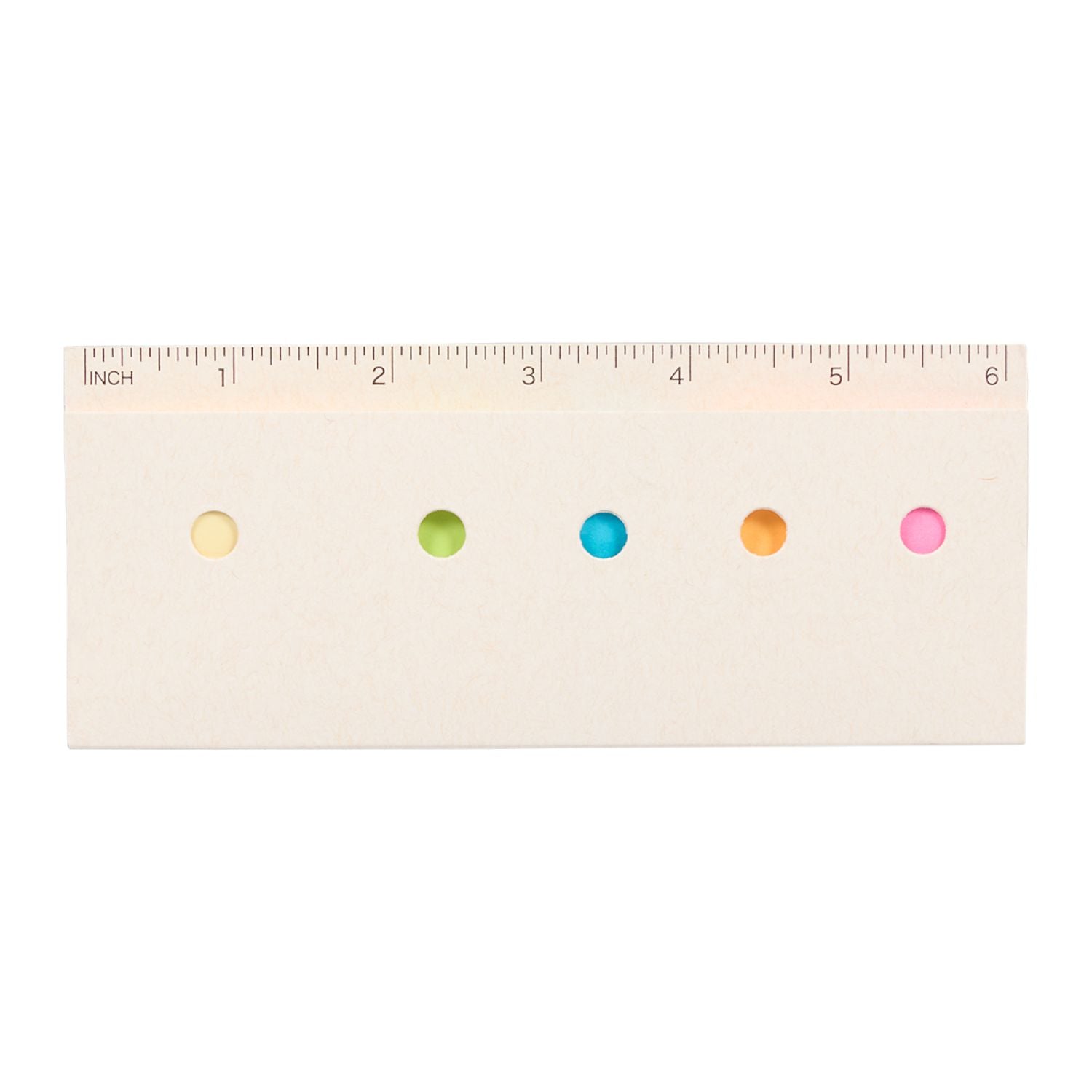 Recycled Milk Carton Sticky Notes & Ruler Pad