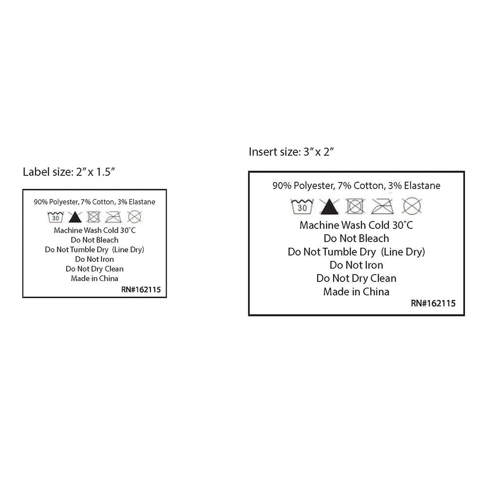 Thames Dye Sublimated Dress Socks labels