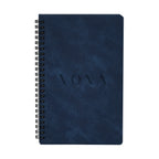 Navy Old Money Soft Cover Spiral Journal