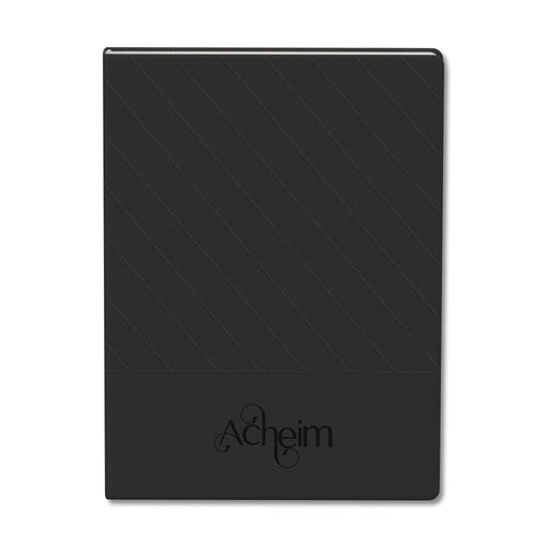 Black Luna Hard Cover Journal with custom logo