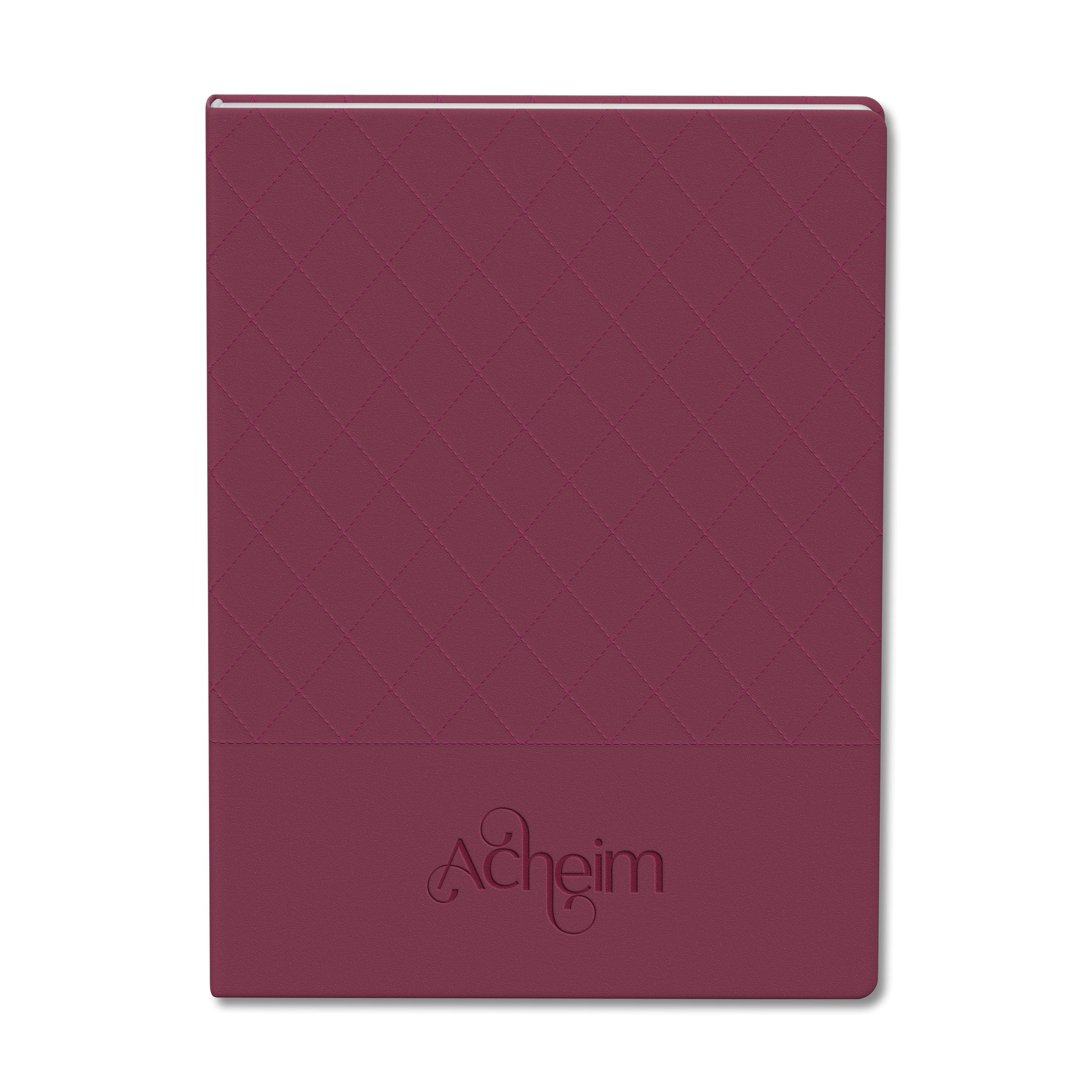 Berry Blossom Luna Hard Cover Journal with custom logo