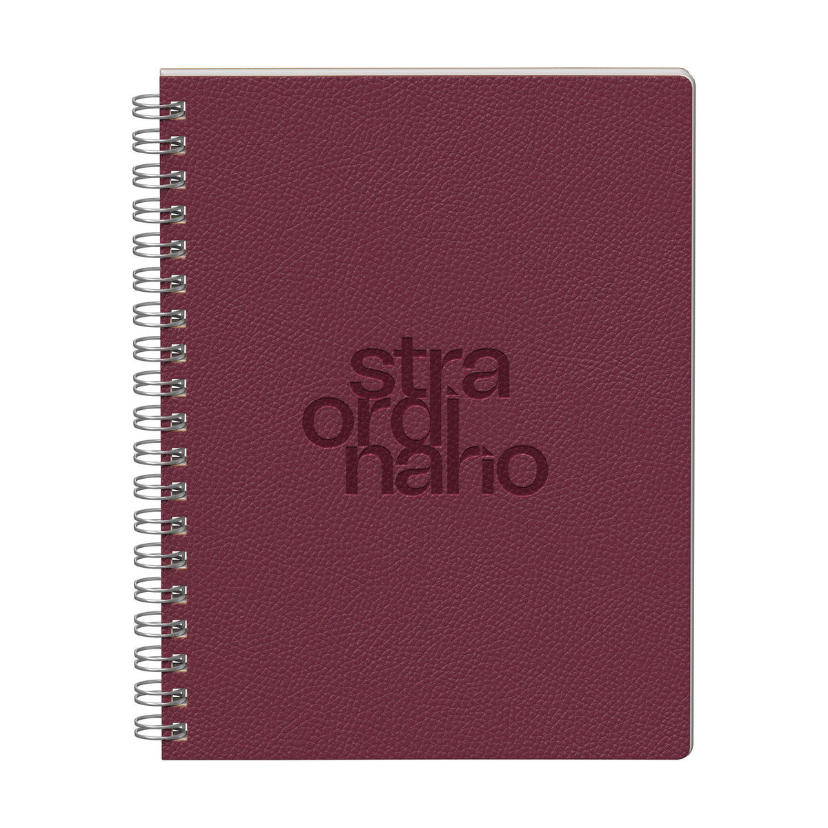 Odyssey Soft Cover Spiral Journal - Burgundy