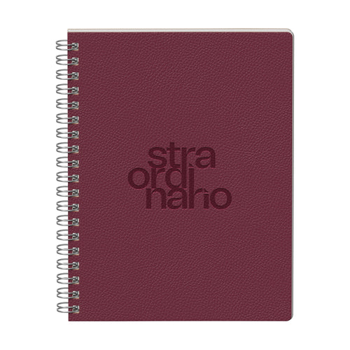 Odyssey Soft Cover Spiral Journal - Burgundy