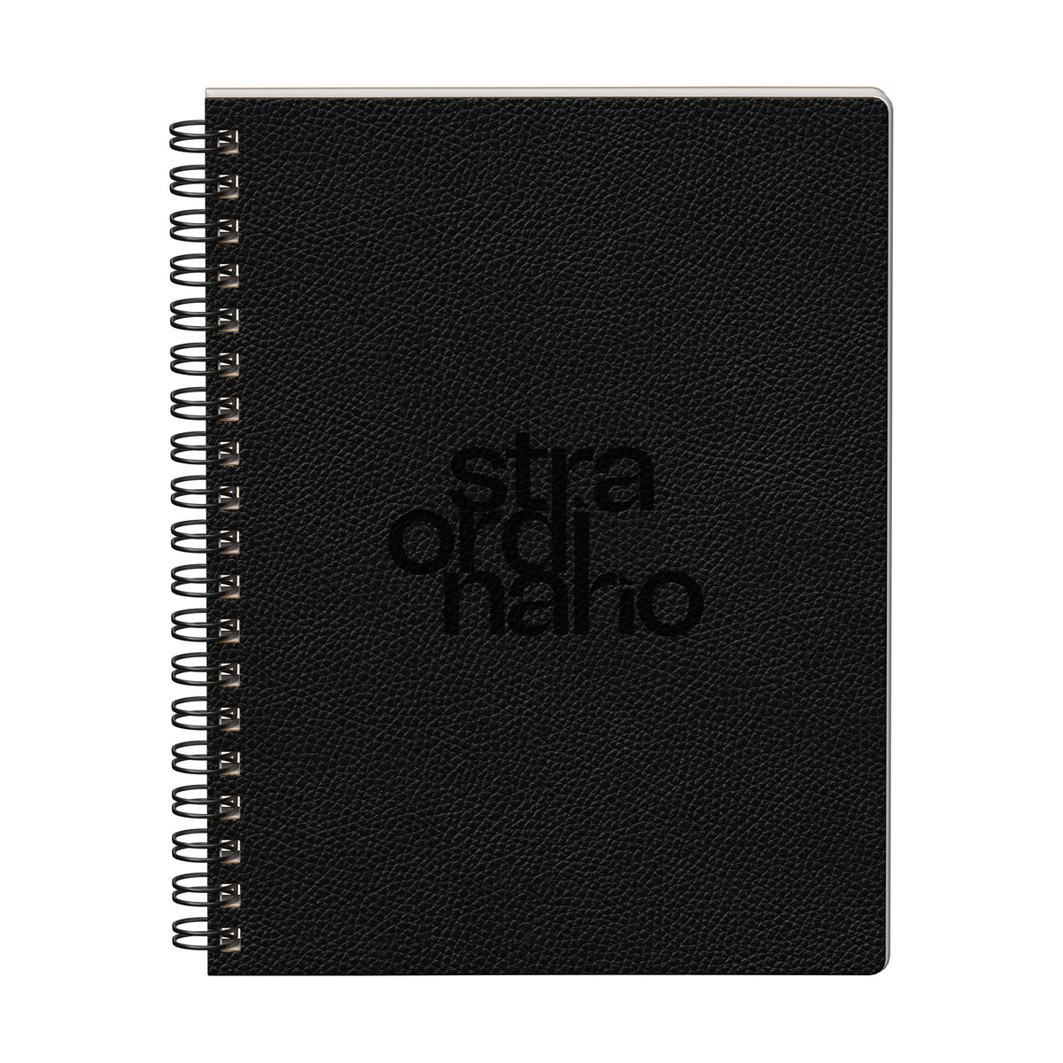 Odyssey Soft Cover Spiral Journal - Black
