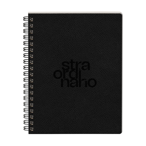 Odyssey Soft Cover Spiral Journal - Black