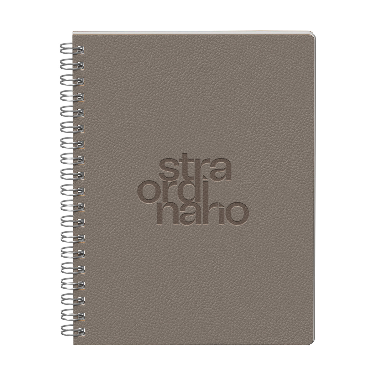 Odyssey Soft Cover Spiral Journal - Taupe