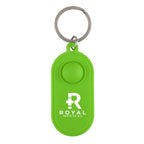Green Silicone Stress Pop It Key Tag