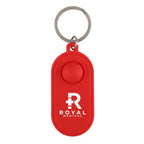 Red Silicone Stress Pop It Key Tag