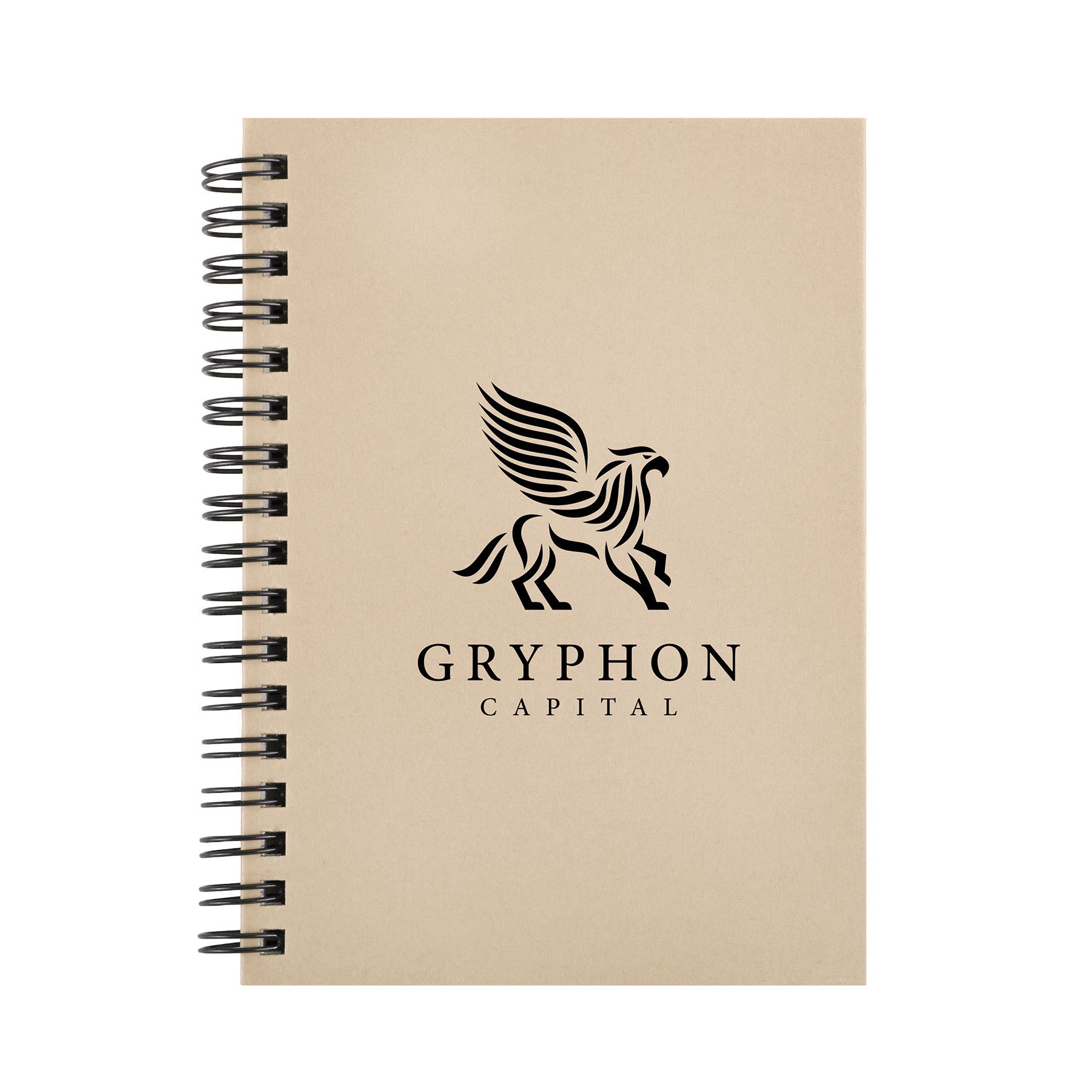 Small Spiral Hardcover Notebook w/FSC Paper