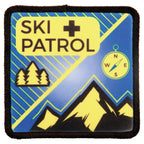 Square Sublimatable Patch with Adhesive & Black Border