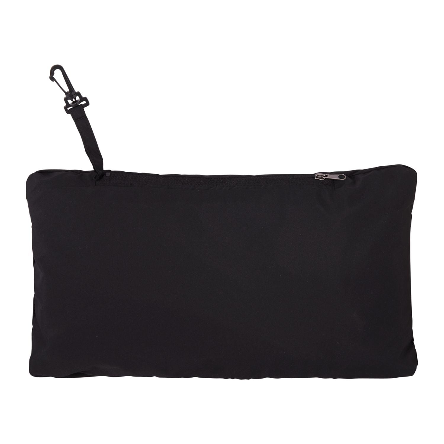 Black Toba Packable Jacket when packed