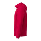 Red jacket on a white background