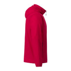 Red jacket on a white background