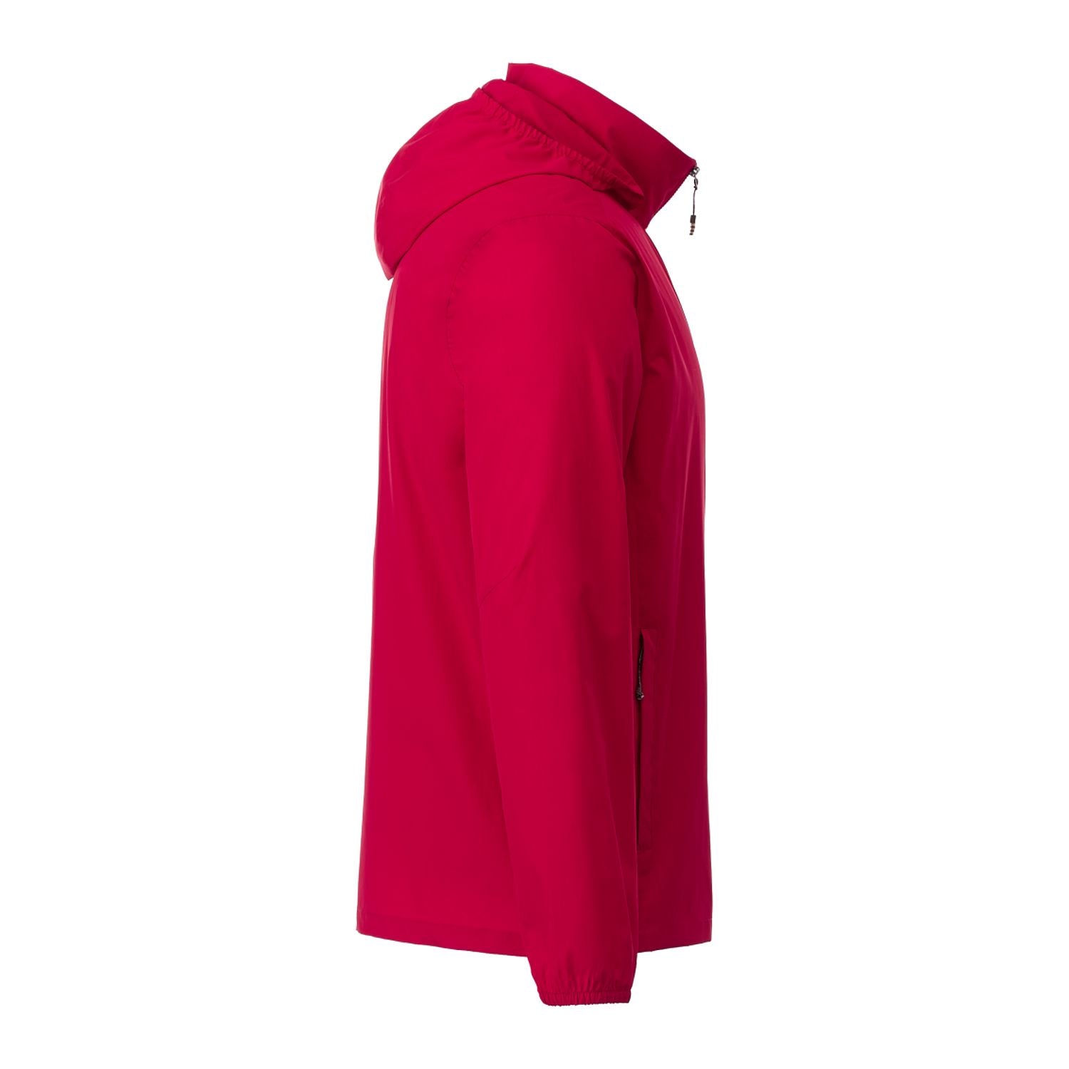 Red jacket on a white background