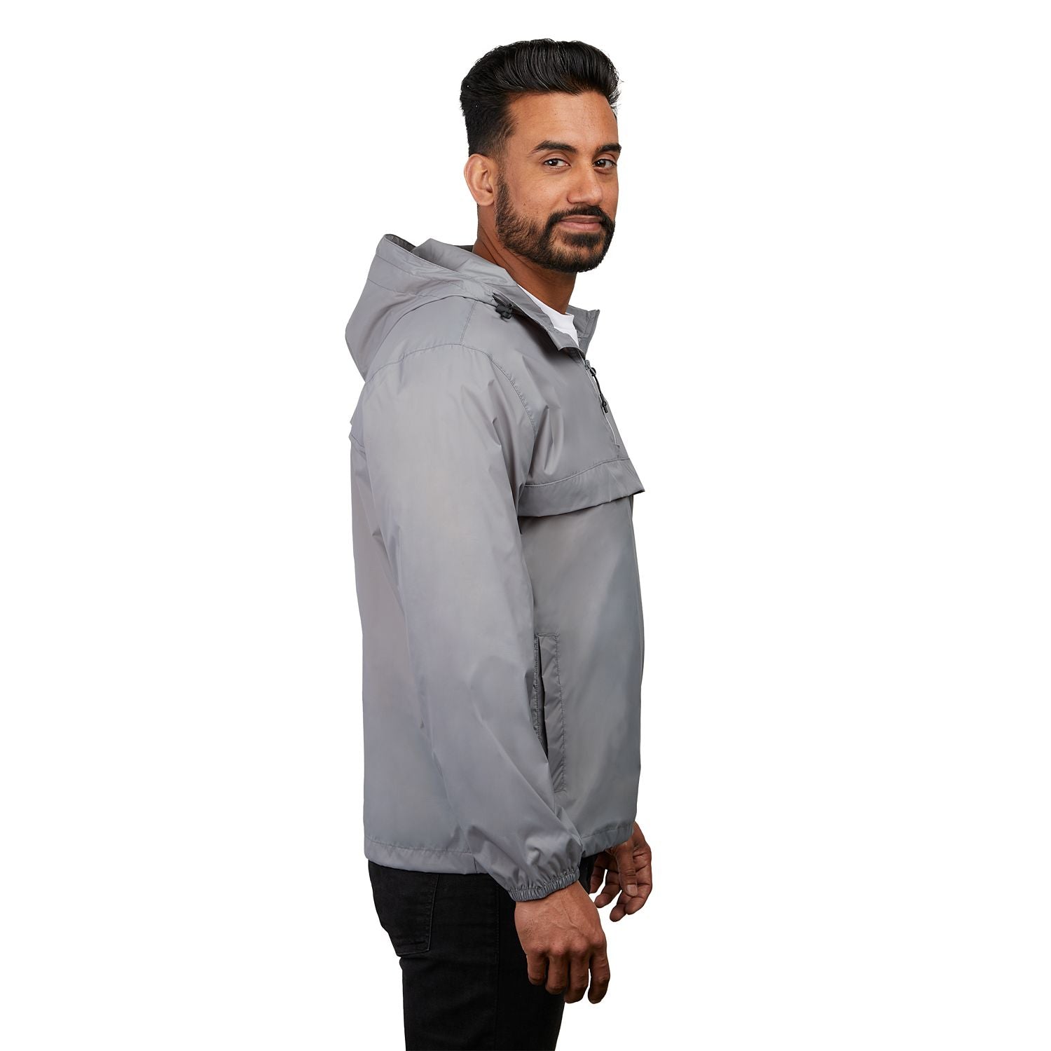 Gender Neutral AVAS Eco Packable Quarter Zip Anorak Pullover