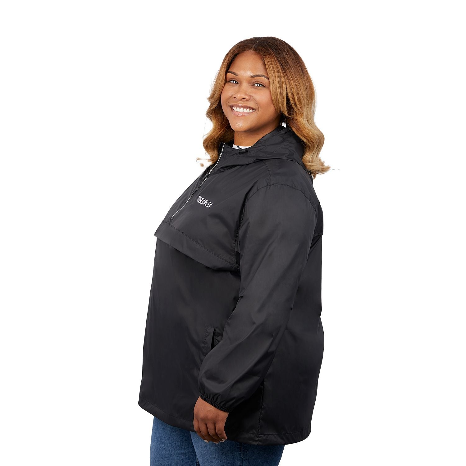 Gender Neutral AVAS Eco Packable Quarter Zip Anorak Pullover