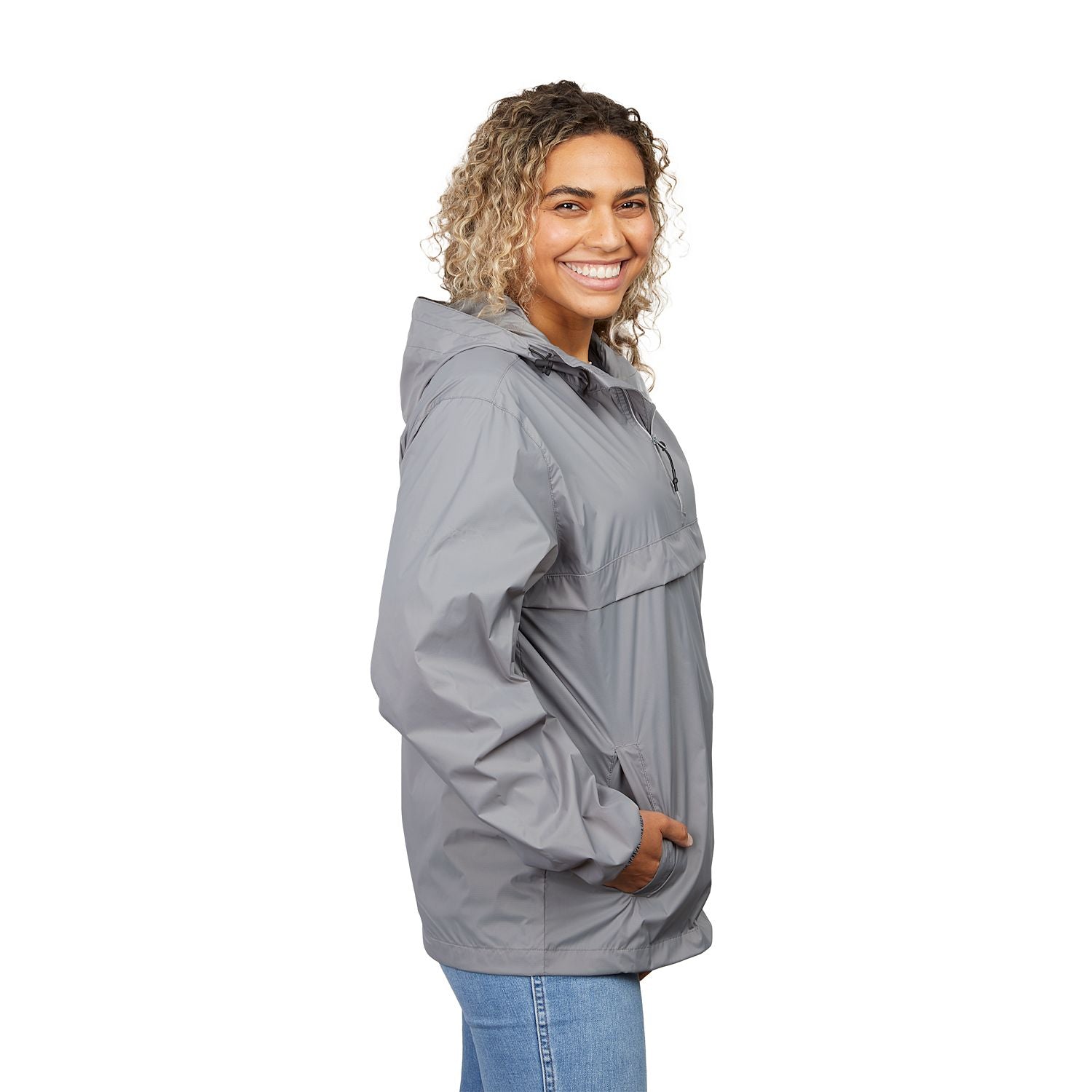 Gender Neutral AVAS Eco Packable Quarter Zip Anorak Pullover