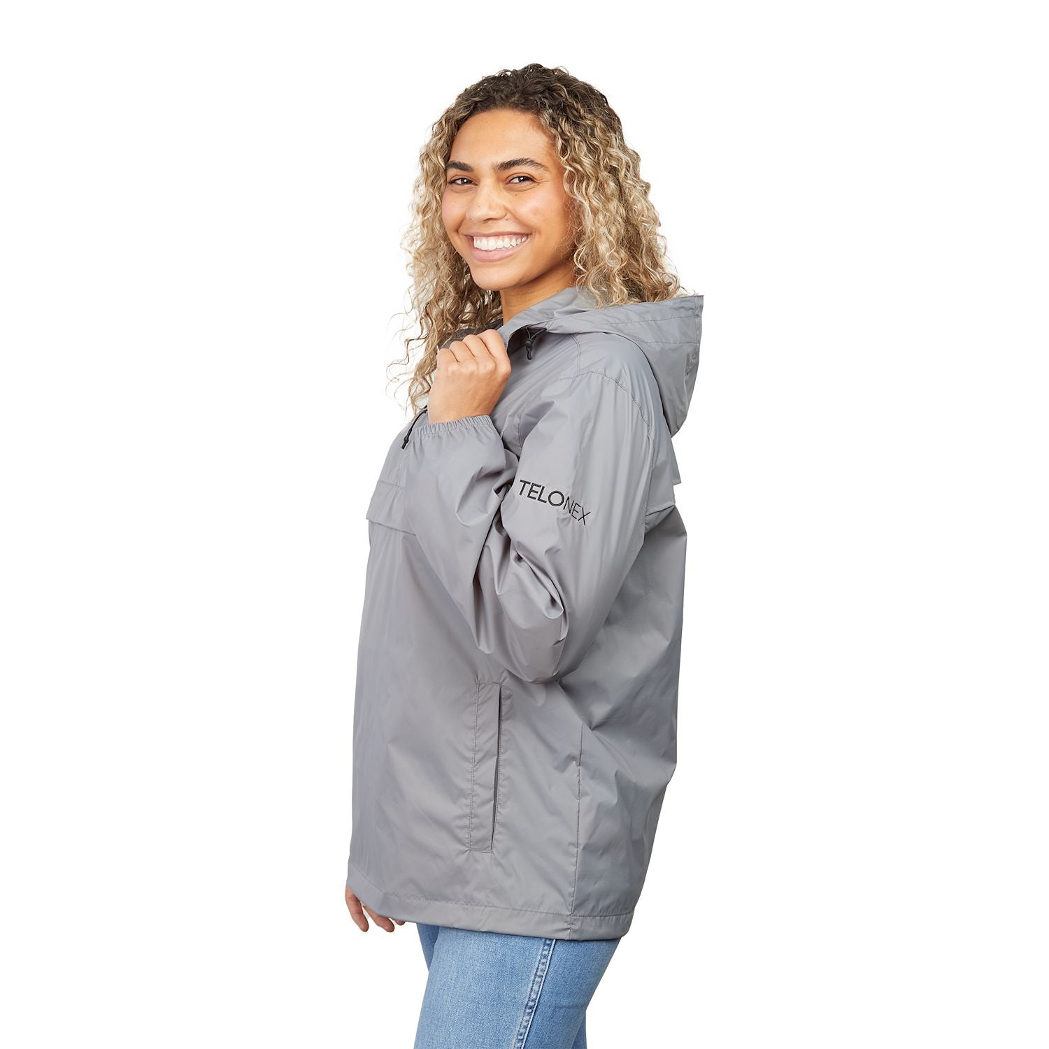 Gender Neutral AVAS Eco Packable Quarter Zip Anorak Pullover