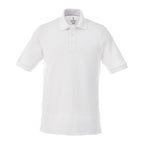 White Men's Belmont Short Sleeve Pique Polo