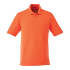 Orange Men's Belmont Short Sleeve Pique Polo