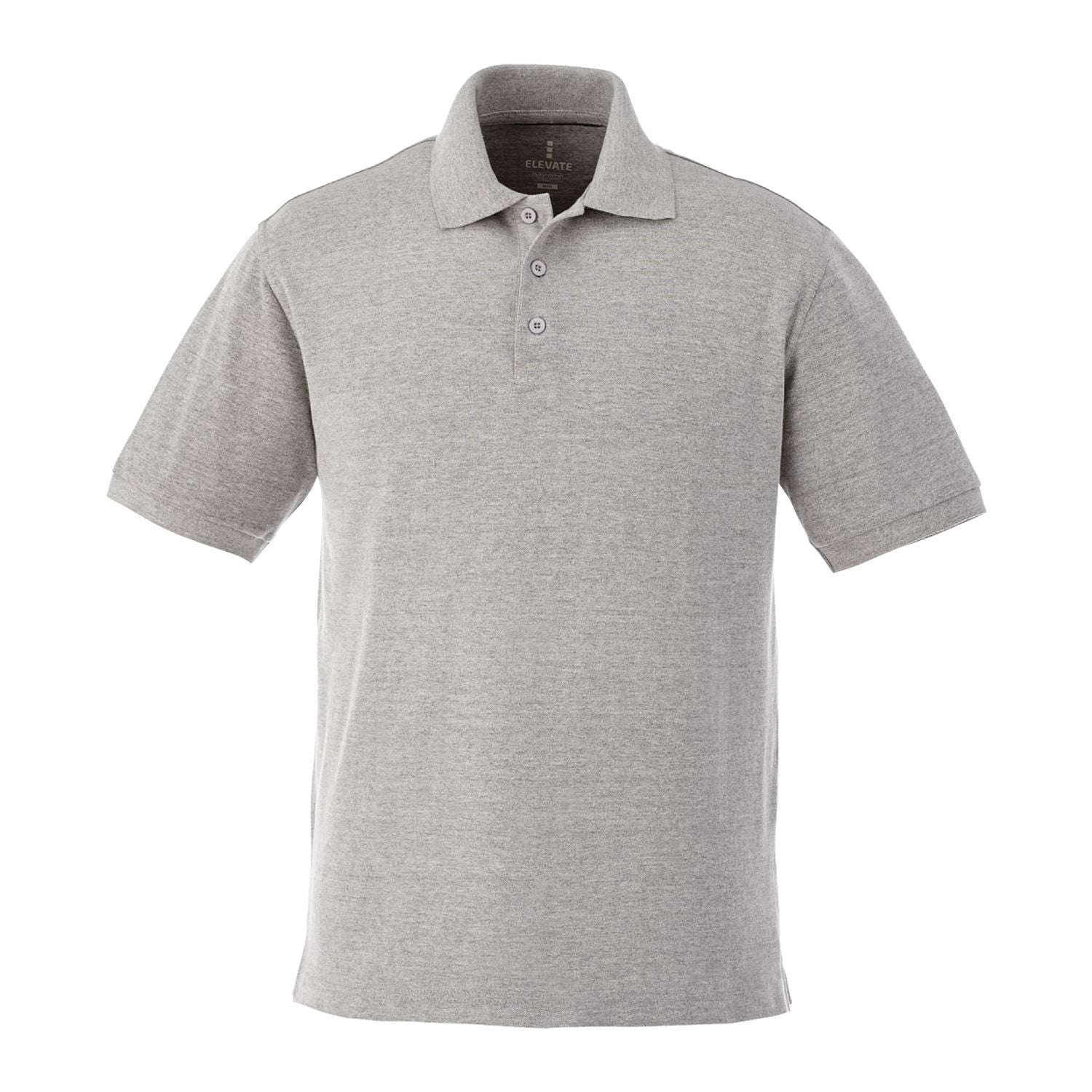 Heather Gray Men's Belmont Short Sleeve Pique Polo