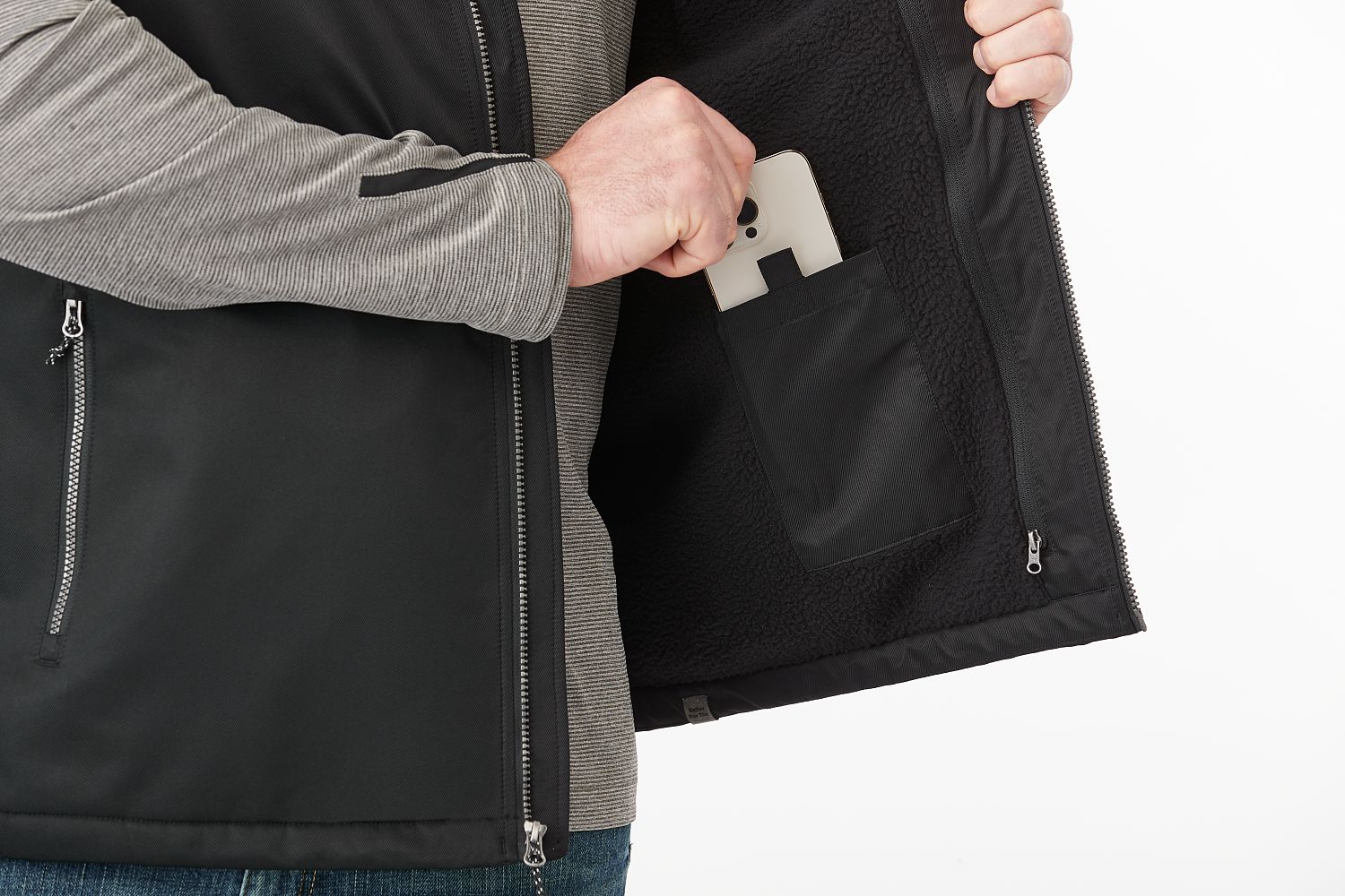 Men's Hardy Eco Sherpa Fleece Lined Vest