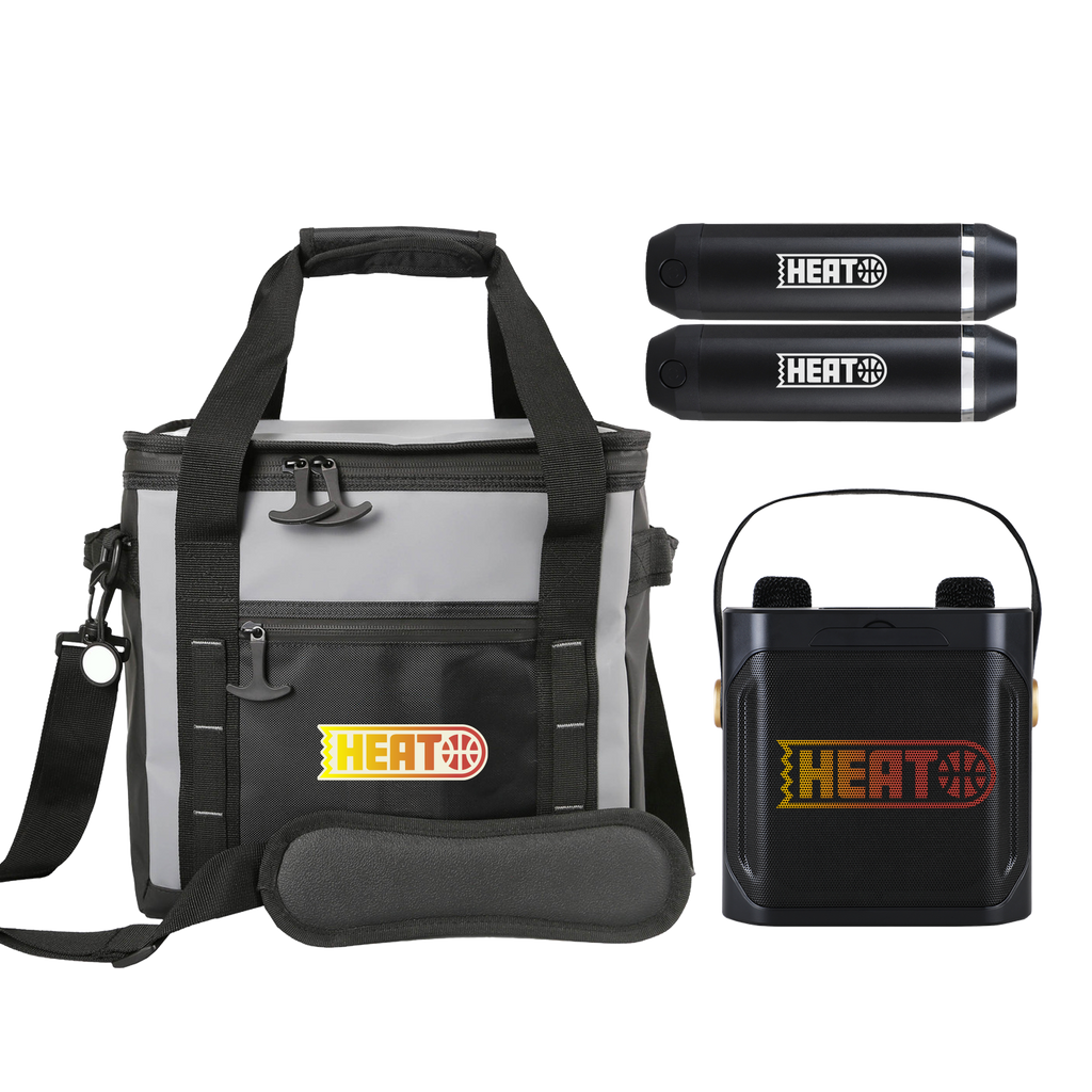 Tailgate Karaoke Kit with custom logos
