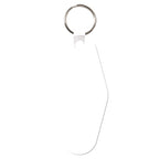 Unisub Gloss White FRP Sublimatable Vintage Hotel Keychain