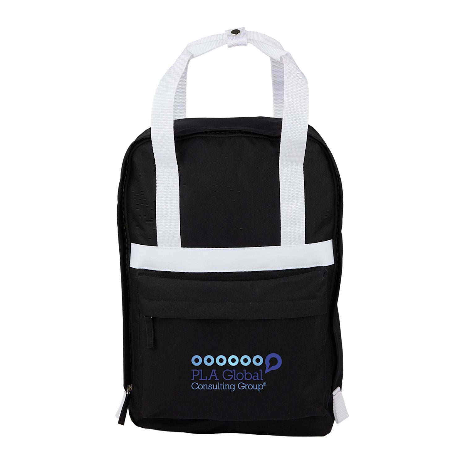 Black Varsity Backpack