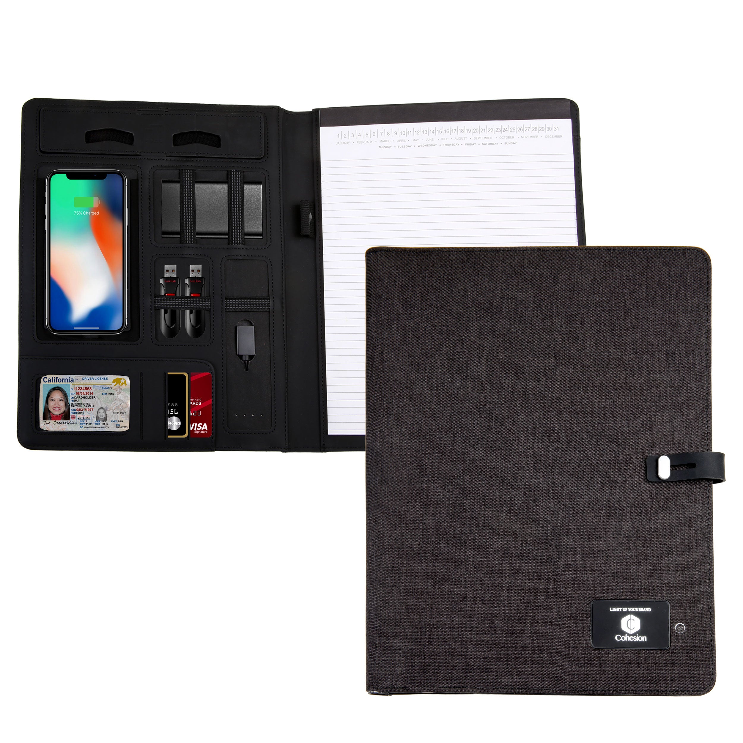 Orion – Powerbank Padfolio