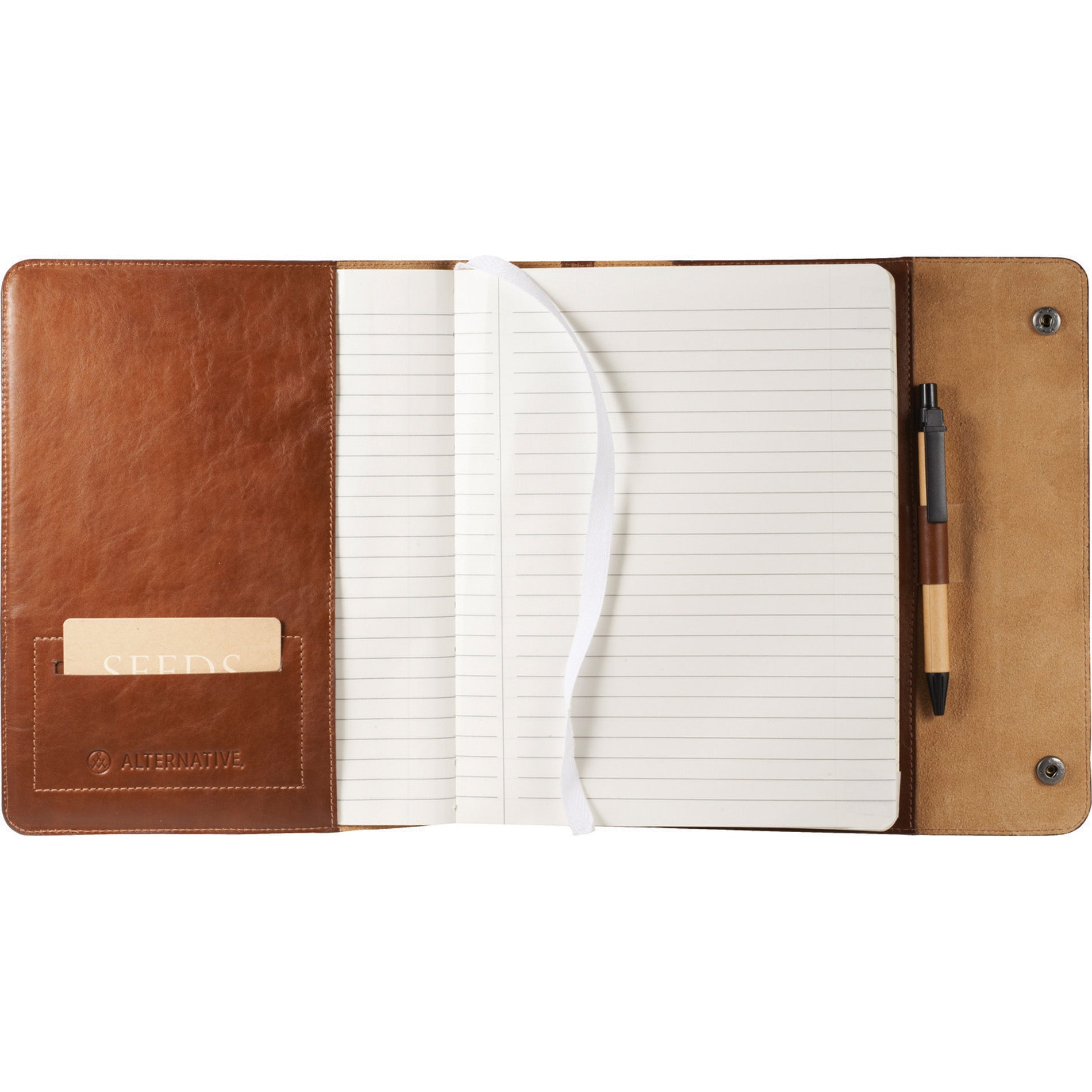Alternative® Leather Refillable Journal 9.25 x 7.25