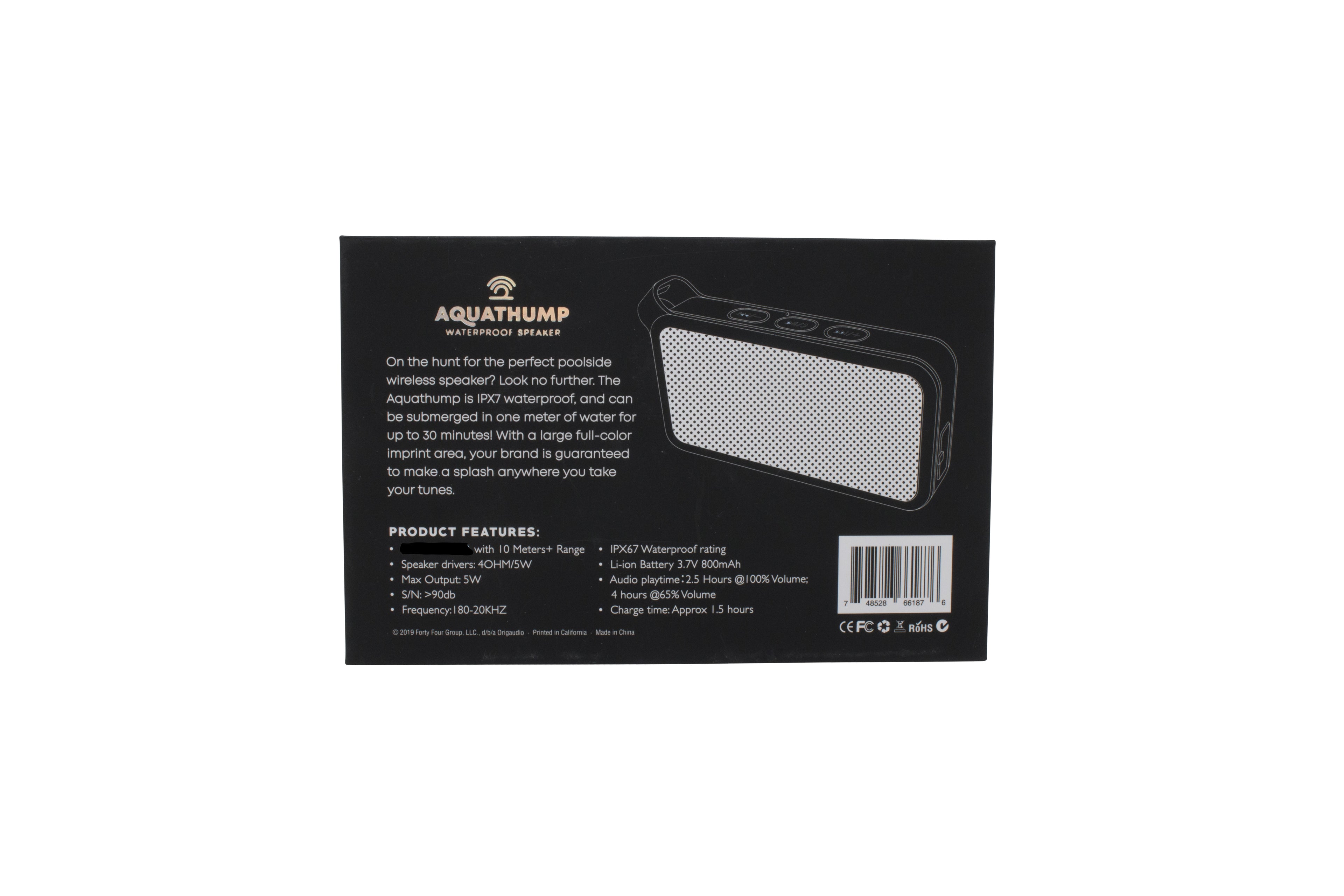 Aquathump Waterproof Speaker