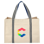 Belair 20oz Cotton Canvas Snap Tote