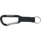 8mm Carabiner with Black Strap