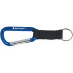 8mm Carabiner with Black Strap