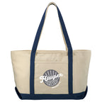 Baltic 18oz Cotton Canvas Zippered Boat Tote