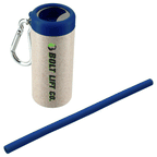 Reusable Straw in Bottle Opener Case