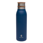 Manna™ Ascend 18 oz. Stainless Steel Water Bottle w/ Acacia Lid