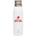 Manna™ Ascend 18 oz. Stainless Steel Water Bottle w/ Acacia Lid