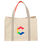 Belair 20oz Cotton Canvas Snap Tote