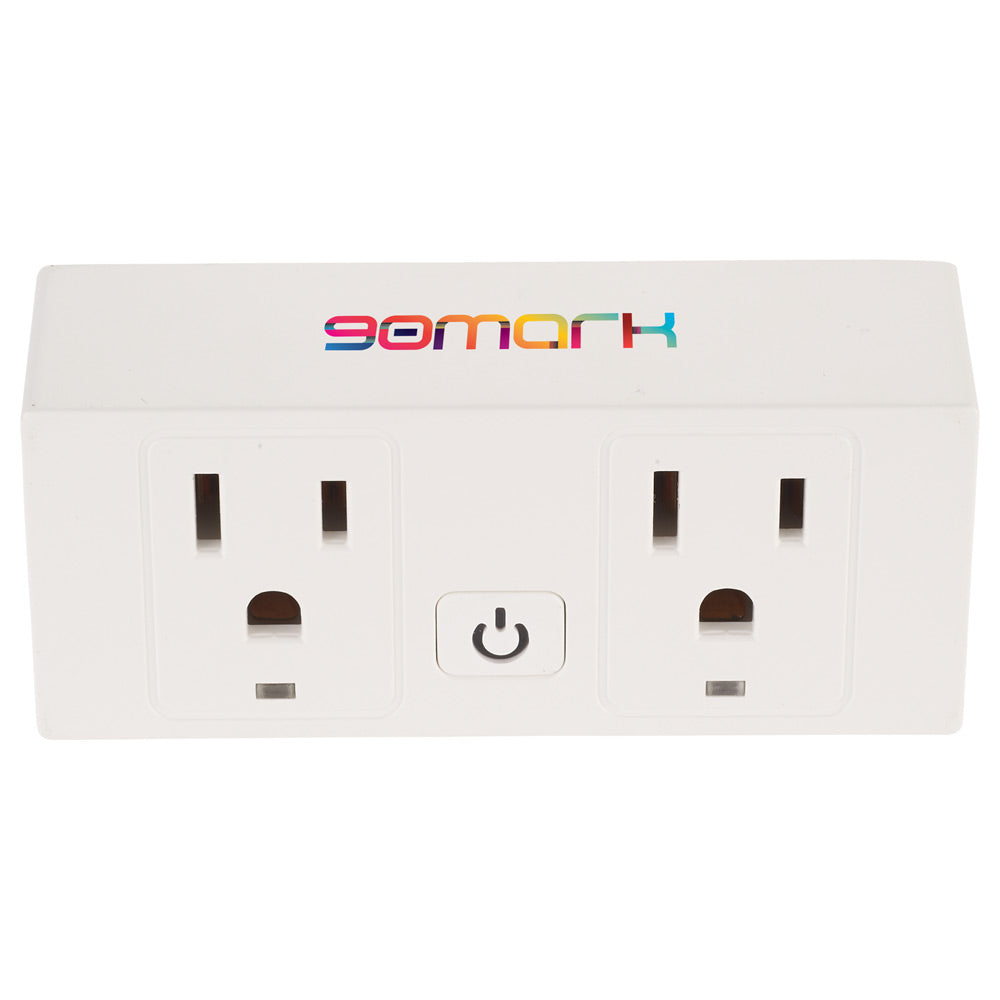 Double Outlet ETL Wifi Smart Plug