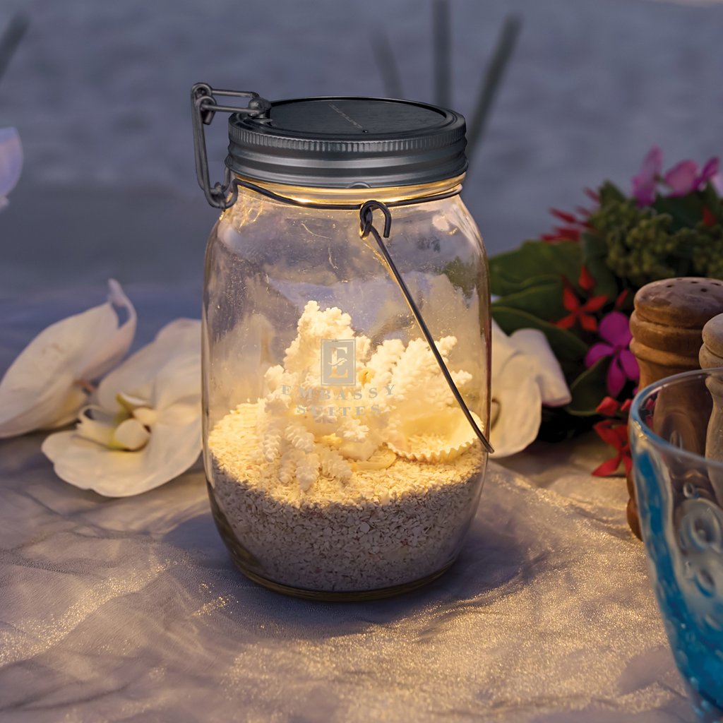 FireFly Solar Panel Mason Jar