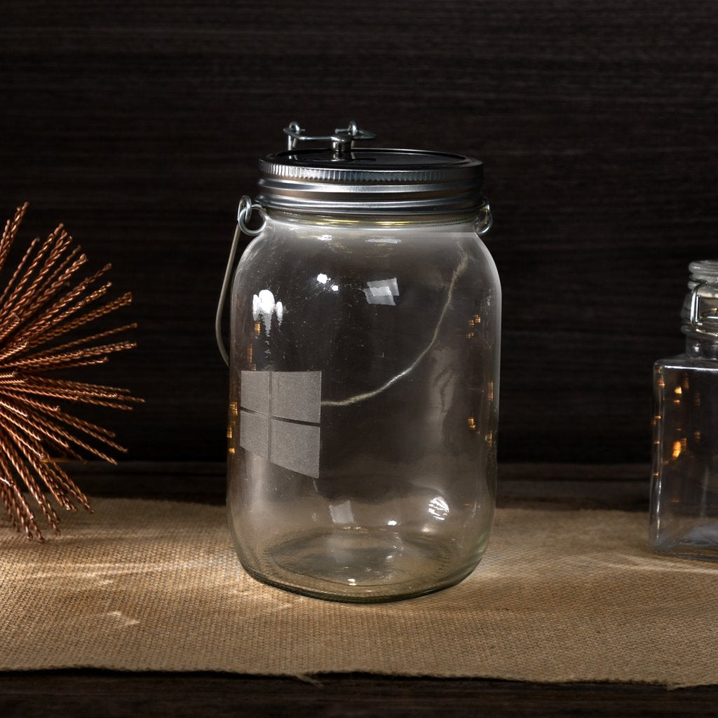 FireFly Solar Panel Mason Jar