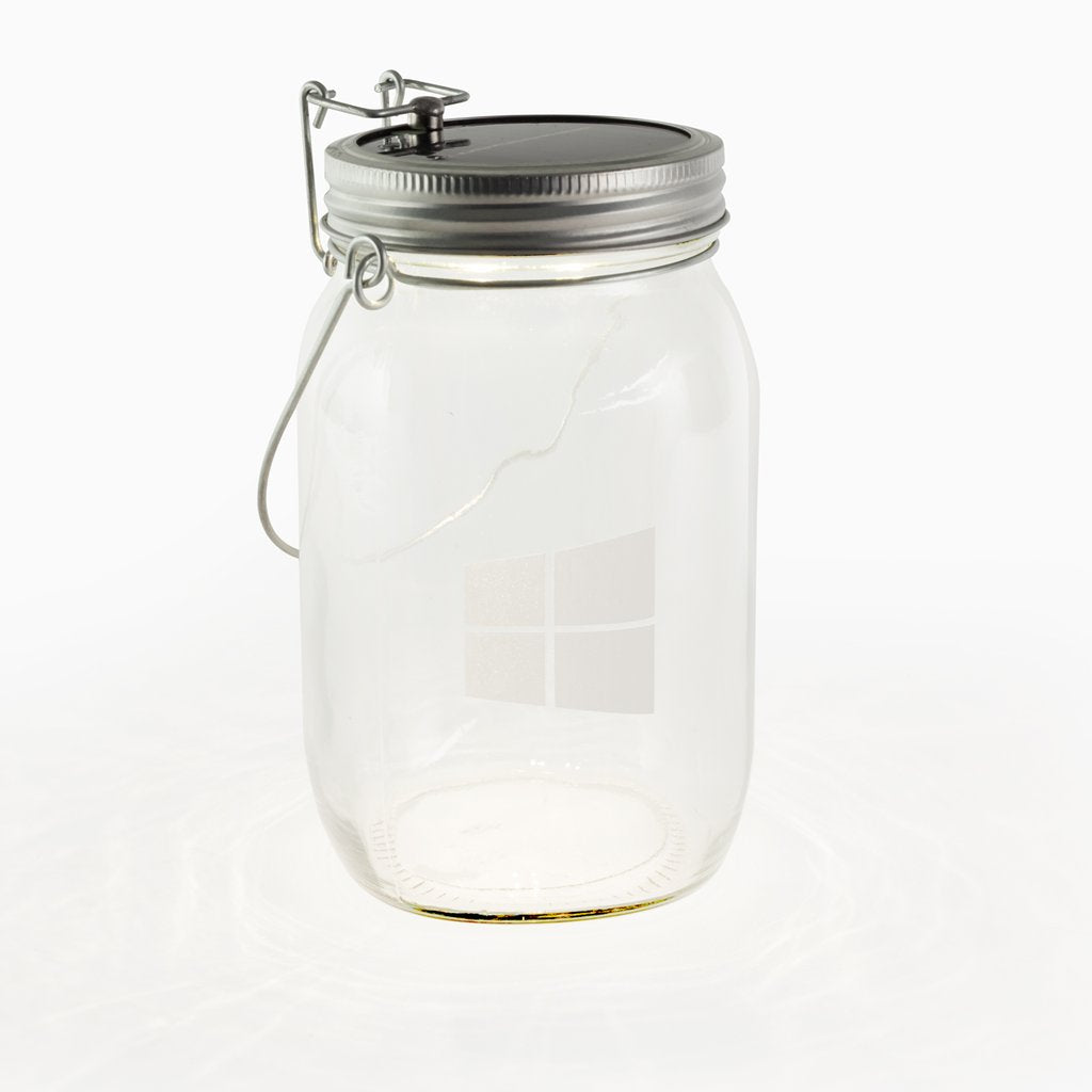FireFly Solar Panel Mason Jar