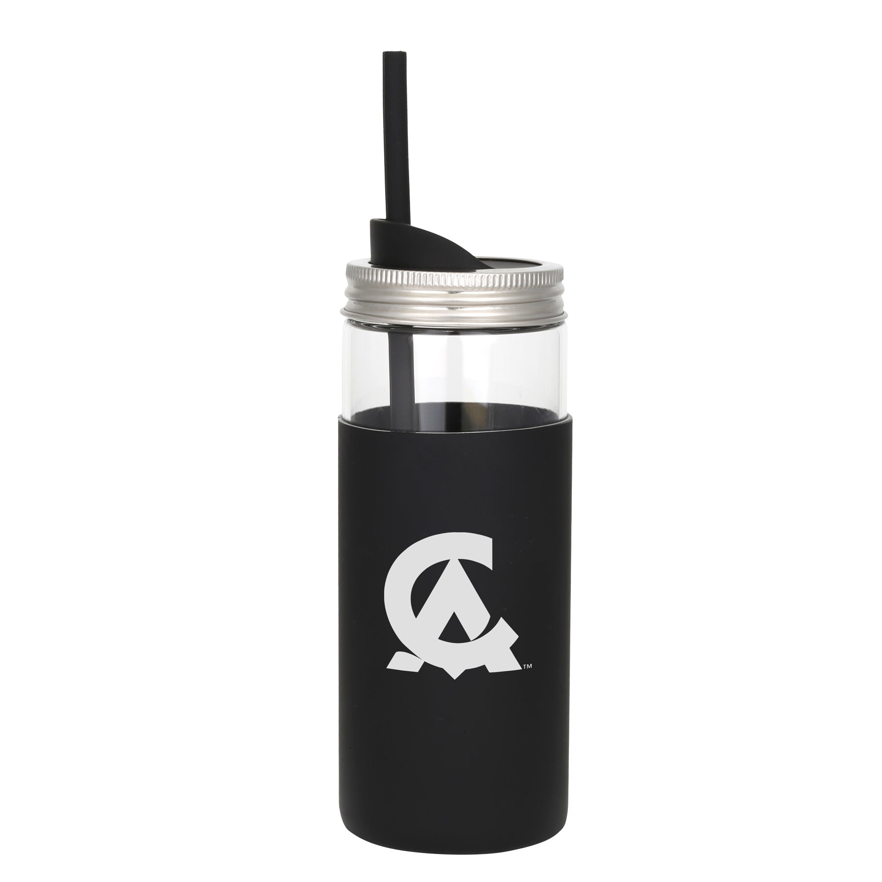 Galapagos – Borosilicate Glass Mason Jar with Silicone Lid and Straw