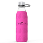 Pineapple Silicone Sleeve Glass Bottle