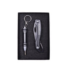LED Pen & Screwdriver Keychain