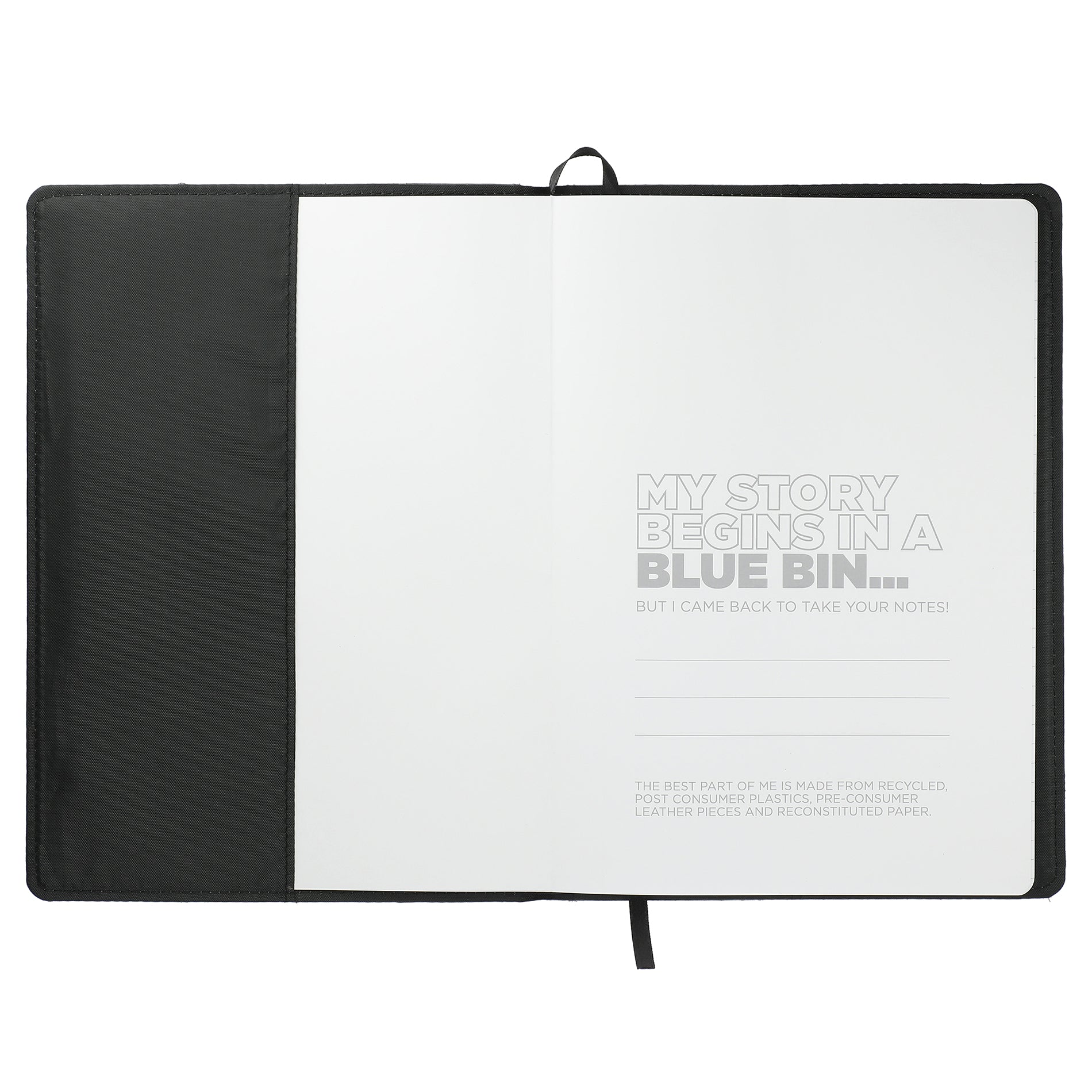 Reclaimed RPET Refillable Journal 7x10