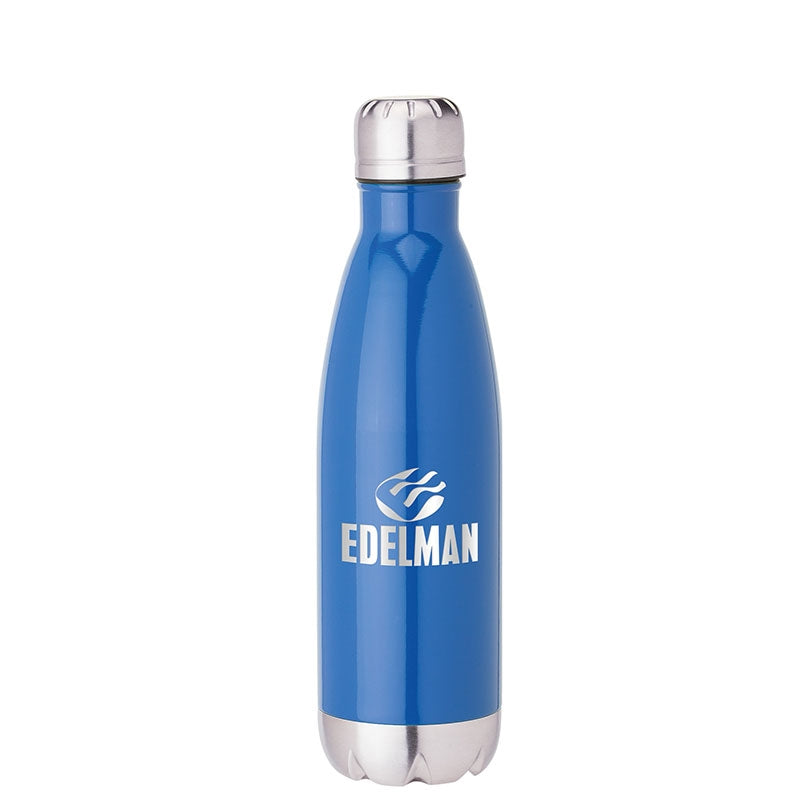 Solana 17 oz. 304 Stainless Steel Vacuum Bottle with Copper Lining